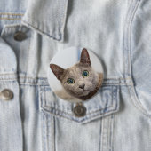 Cute cat-custom PET Foto von Button (Beispiel)