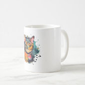 cute cat design kaffeetasse (VorderseiteRechts)