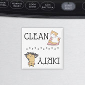 Cute Cat Dishwasher Magnet