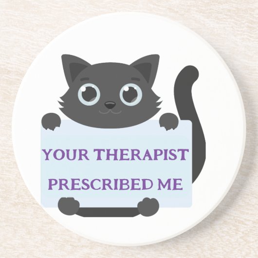 Cute Cat  Getränkeuntersetzer (Vorne)