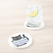 Cute Cat  Getränkeuntersetzer (Seite)