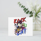 Cute Cat Gift  Postkarte (Stehend Vorderseite)