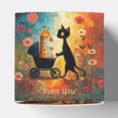 Cute Cat Giraffe Favor Box Geschenkschachtel (Oben)