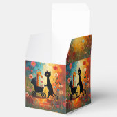 Cute Cat Giraffe Favor Box Geschenkschachtel (Geöffnet)