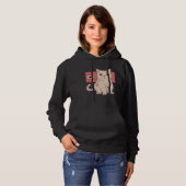cute cat heart hoodie (Vorne ganz)