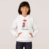 Cute Cat Hoodie (Vorne ganz)