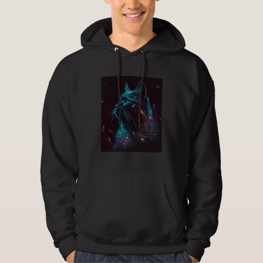 Cute Cat Hoodie (Vorderseite)