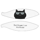 Cute Cat - I run this house now!  Basketball (Panele)