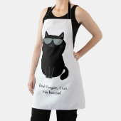 Cute Cat - I run this house now! Schürze (InSitu)