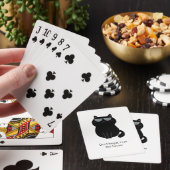 Cute Cat - I run this house now!  Spielkarten (In Situ)