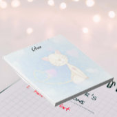 Cute Cat Illustration Notepad Notizblock