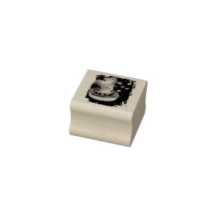 Cute Cat Inside Donut In Space Kitty Lovers Gummistempel