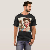 Cute Cat Lady T-Shirt (Vorne ganz)