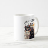 cute cat lover gift _ Cozy cat mug  Kaffeetasse (VorderseiteRechts)