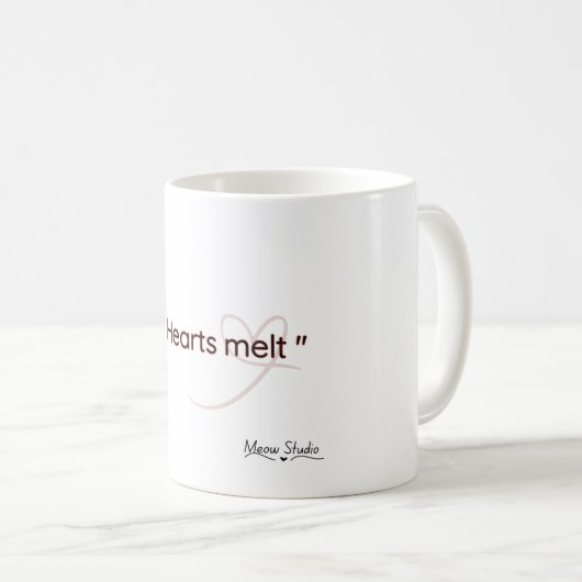 Cute Cat Lovers Mug Kaffeetasse (VorderseiteRechts)