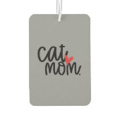 Cute Cat Mom Car  Autolufterfrischer (Rückseite)