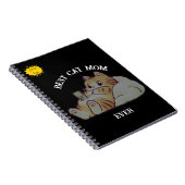 Cute Cat Mom Photo Notizblock (Rechte Seite)