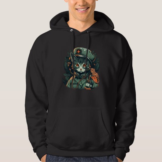 Cute cat moments Beautiful cat patterns for cat    Hoodie (Vorderseite)