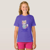 Cute Cat Nap Champion Too T-Shirt (Vorne ganz)