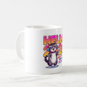 Cute cat-  new year gift - Christmas gift Kaffeetasse (Vorderseite Links)
