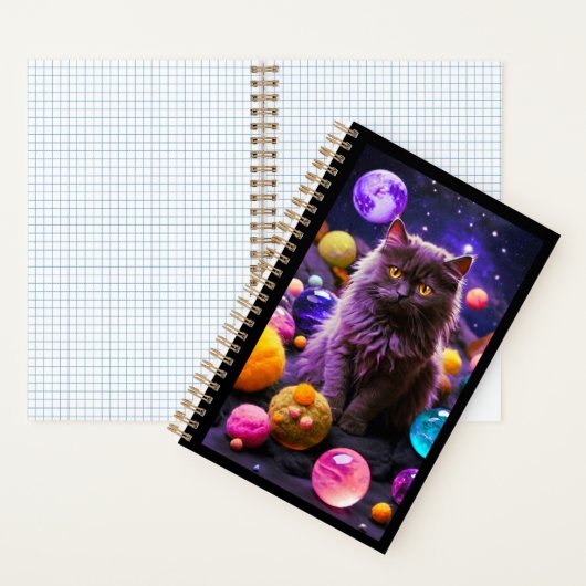 Cute Cat Notebook – Funny Journal for Cat Lovers Notizblock (Innen)