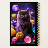 Cute Cat Notebook – Funny Journal for Cat Lovers Notizblock (Rückseite)