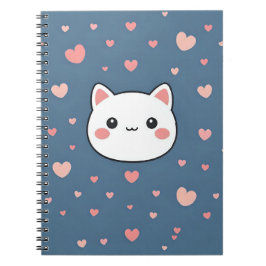 Cute Cat Notebook  Notizblock