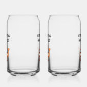 Cute Cat on Books "Introvert in Progress" Dosenglas (Rechts)