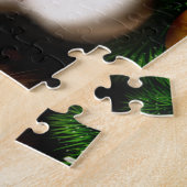 Cute Cat on Christmas tree Puzzle (Seite)