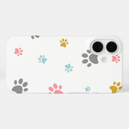 Cute Cat Paws Phone Case (Rückseite (Horizontal))