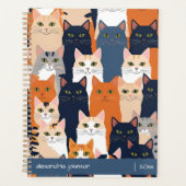 Cute Cat Planner Planer (Vorderseite)