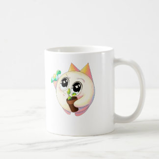 Cute Cat Plant Lover Cartoon Mug Kaffeetasse