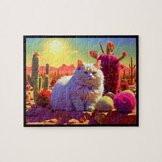 Cute Cat Puzzle for Cat Lovers (Horizontal)