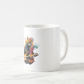 cute cat rocks tar design  kaffeetasse (VorderseiteRechts)