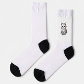 Cute Cat Socks Socken (Linkes Detail)