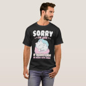 Cute Cat , Sorry Im Late My Maine Coon Being Cute  T-Shirt (Vorne ganz)