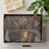 Cute Cat Steampunk with Hat 13X19 Seidenpapier (Geschenk)