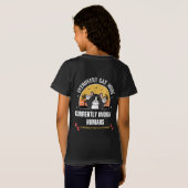 Cute Cat T-Shirt (Schwarz voll)