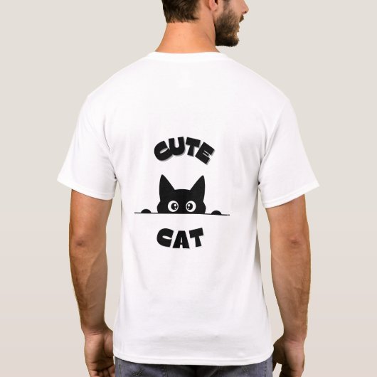 cute cat t-shirt (Rückseite)