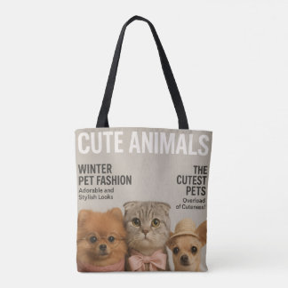 cute cat tasche