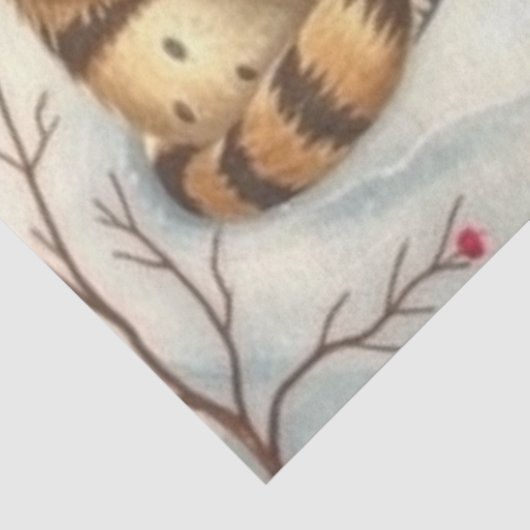 Cute Cat Tissue Paper Seidenpapier (Ausschnitt)