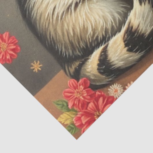 Cute Cat Tissue Paper Seidenpapier (Ausschnitt)