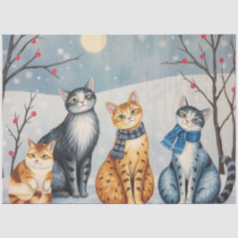 Cute Cat Tissue Paper Seidenpapier