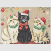 Cute Cat Tissue Paper Seidenpapier (Vorderseite)