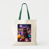 Cute Cat Tote Bag Tragetasche (Vorne)
