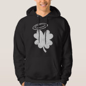 Cute Catholic St Patricks Day Holy Shamrock Hoodie (Vorderseite)