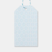 Cute Cats in car Winter Birthday Baby Gift Geschenkanhänger (Rückseite)