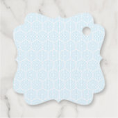 Cute Cats in car Winter Birthday Baby Gift Geschenkanhänger (Rückseite)