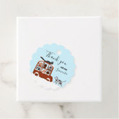 Cute Cats in car Winter Birthday Baby Gift Geschenkanhänger (Beispiel)