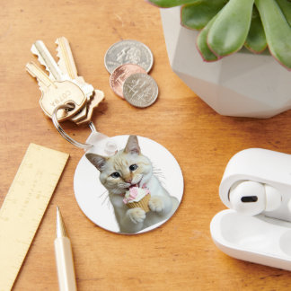 Cute Cats Keychain  Schlüsselanhänger